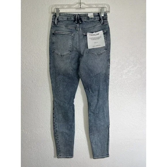 Good American Good Legs Indigo 094 Jeans Size 4/27 $149 NWTS NEW Inseam29” (Y1) - Picture 11 of 12
